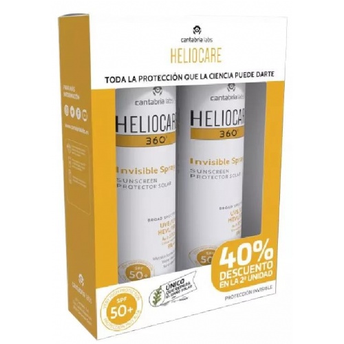 Heliocare 360º spray invisible duplo spf50 200ml