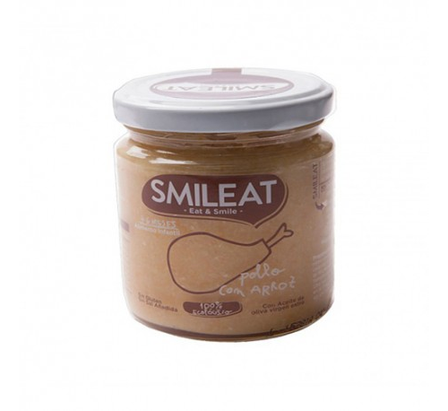 Smileat tarrito pollo con arroz 230gr