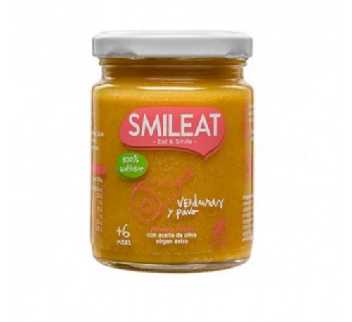 Smileat tarrito pavo y verduras 230g