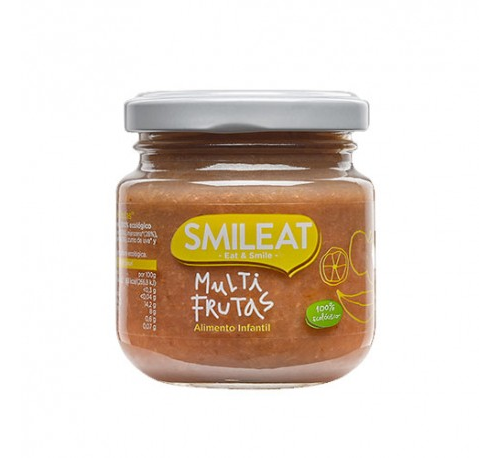 Smileat tarrito multifrutas con mango 130g