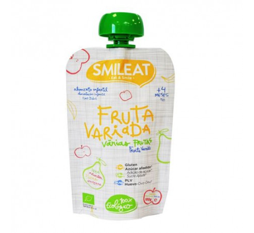 Smileat pouch frutas variadas 100g