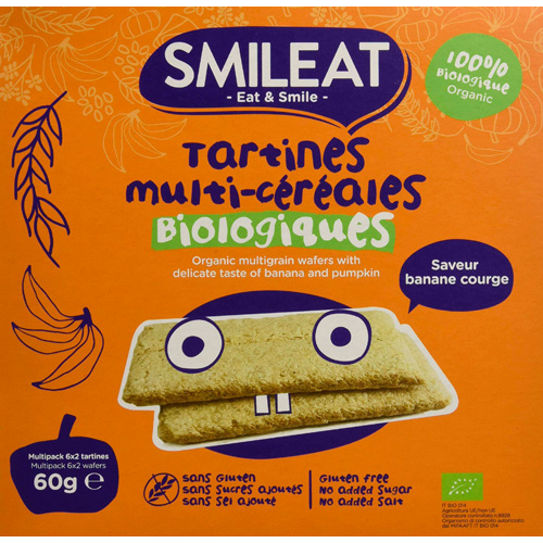 Smileat panecitos multicereales 6x2 60g