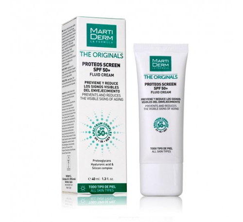 MARTIDERM PROTEOS SCREEN SPF50+ FLUID CREAM 40 M