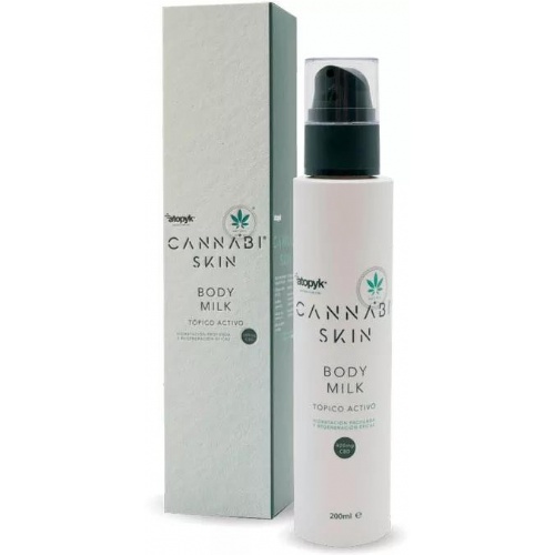 Cannabiskin bodymilk topico activo (1 bote 200 ml)
