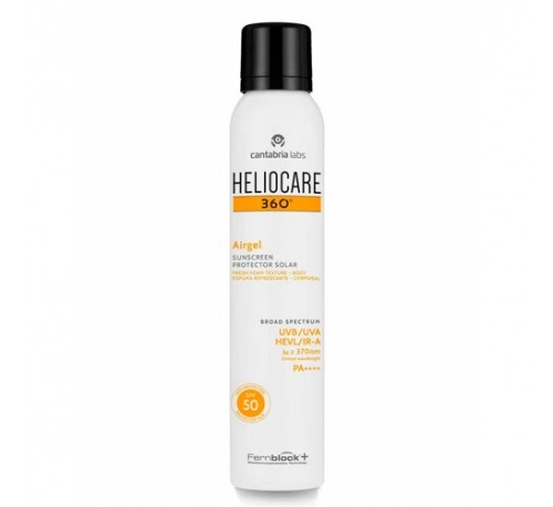 Heliocare 360º spf 50 fluido airgel corporal - protector solar / sunscreen (1 envase 200 ml)