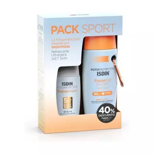 ISDIN PACK SPORT + FUSION WATER 50 ML