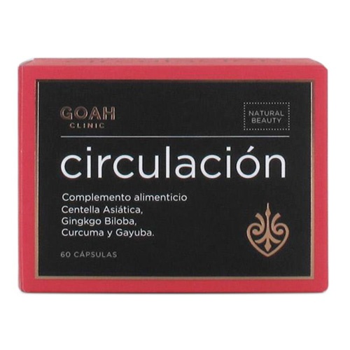 GOAH CLINIC CIRCULACION 60 CAPSULAS
