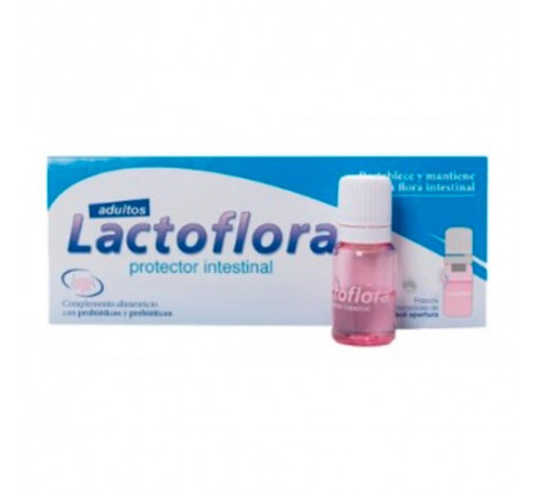 LACTOFLORA PROTECTOR INTESTINAL ADULTO 10 VIALES