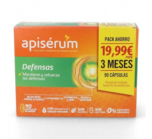 APISERUM DEFENSAS CAPS PACK 3M