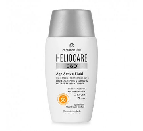 Heliocare 360º age active fluid protector solar protege repara y corrige  1 envase 50 ml