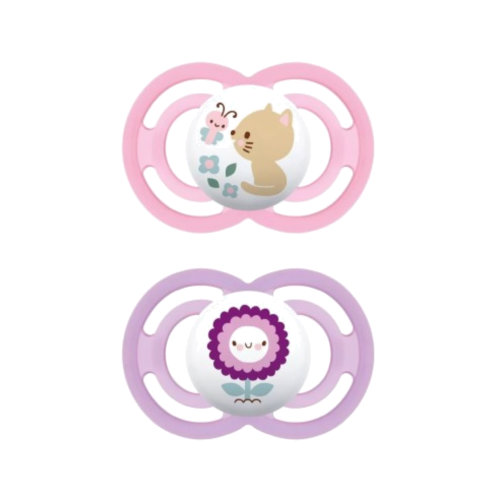 Chupete silicona fisiologico - mam perfect (+ 6 meses matt r pack doble)