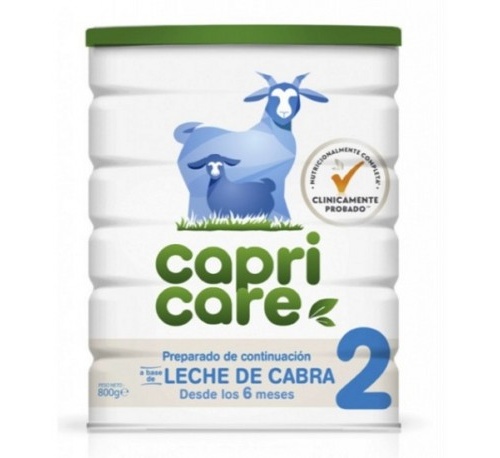 Capricare 2 preparado lactantes desde 6ºmes - leche de cabra (1 envase 800 g)