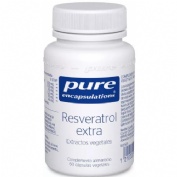 Pure encapsulations resveratrol extra  60 capsulas