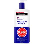 Neutrogena formula noruega hidratacion profunda locion corporal piel seca 1 envase 400 ml pack promo