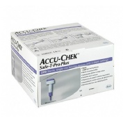 Safe t-pro plus lancetas accu-chek esteril (200 lancetas)