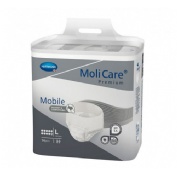 Absorbente incontinencia orina ligera con slip - molicare premium mobile 10d (14 unidades talla l)
