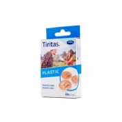 TIRITAS PLASTIC REDONDAS 20 U