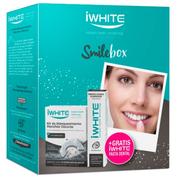 Iwhite kit blanqueamiento manchas oscuras  10 moldes + pasta dental 1 envase 75 ml pack promo