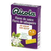 Ricola caramelos sin azucar  1 envase 50 g sabor flor de sauco