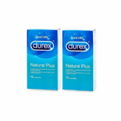 DUREX NATURAL PLUS 12 U DUPLO