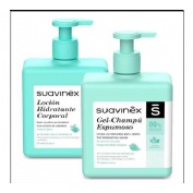 SUAVINEX GEL ESPUMOSO 500ML + LOCION 500 ML PACK