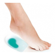 Talonera con cazoleta para espolon - comforsil silicona (t- gde 2 u)