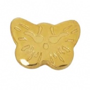 Inverness pendiente 24k (60c mariposa dorada)