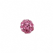 Inverness pendiente acero inoxidable (588c bola rosa cristal 4 mm)