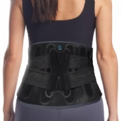 Faja sacrolumbar - airtex (transpirable talla unica 1 unidad color gris)