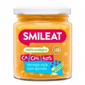 Smileat cachitos lentejas rojas con quinoa 230g