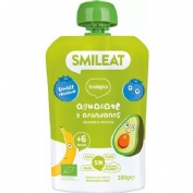 Smileat pouch aguacate y arandano 100g +6