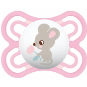Chupete silicona simetrica - mam perfect (0+ m rosa)