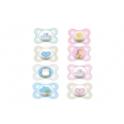 Chupete silicona fisiologico - mam original (0 - 6 meses 2 unidades color rosa)