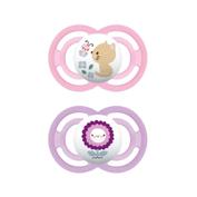 Chupete silicona fisiologico - mam perfect (+ 6 meses matt r pack doble)