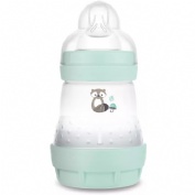 Mam biberon anti-colico 0+ 160 ml azul mate