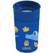 Vaso 360º sin boquilla dr brown´s azul 300 ml - dr brown´s