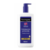 Neutrogena hidratacion profunda aceite en locion  1 envase 400 ml pack promocional