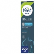 Veet men crema depil pieles sensib pecho y cuerp