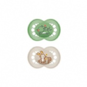Mam original chupete +6 meses neutro mate 2 uds