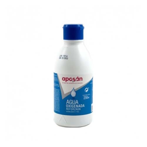 Agua oxigenada - aposan (4,9% 1 frasco 250 ml)