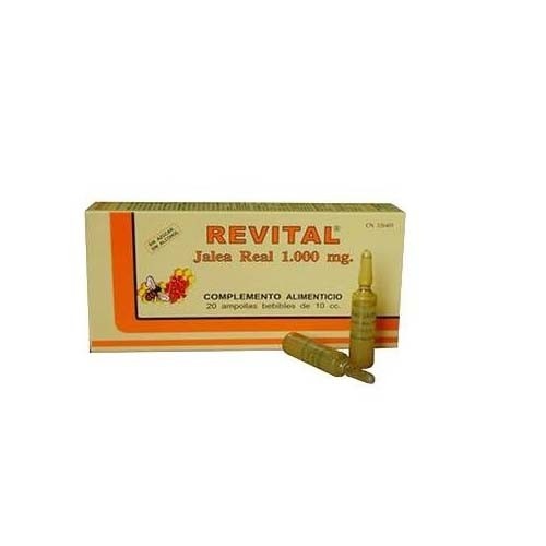 Revital jalea real amp bebibles (20 ampollas)