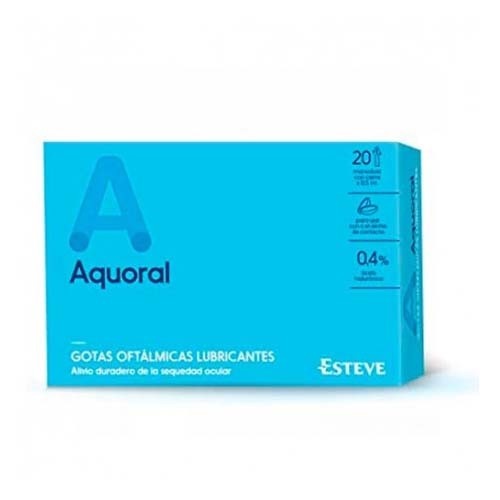 Aquoral - gotas oftalmicas lubricantes esteriles (20 monodosis 0,5 ml)