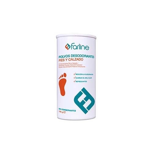 Farline desodorante polvo pies y calzado (1 envase 100 g)