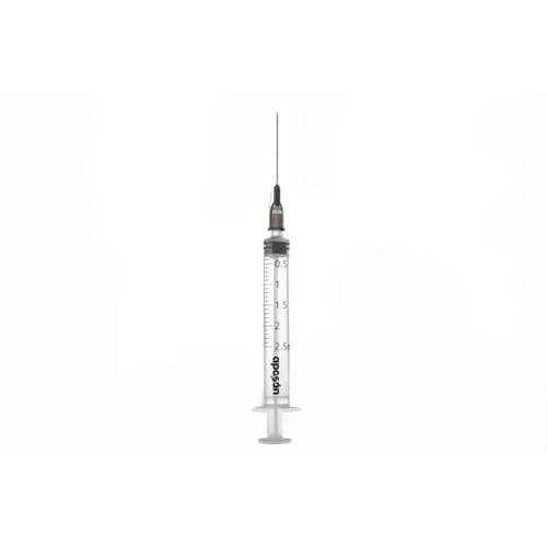 Jeringa c/aguja esteril aposan g21 ui 0.8 x 40 mm 2.5 ml - aposan