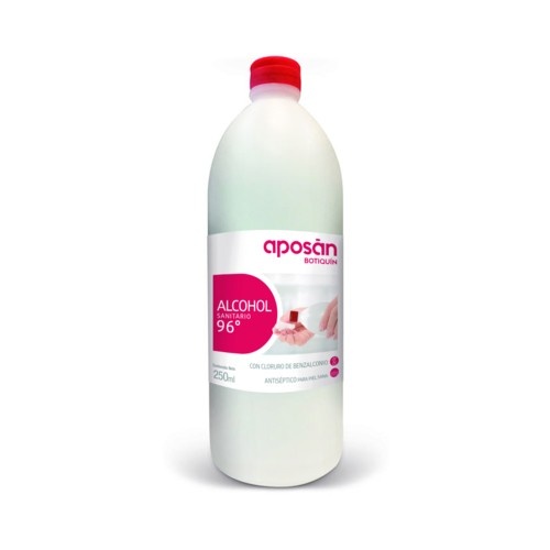Alcohol 96º - aposan (1 frasco 250 ml)