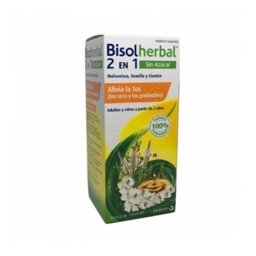 BISOLHERBAL 2 EN 1 MALVAVISCO, TOMILLO Y LLANTEN